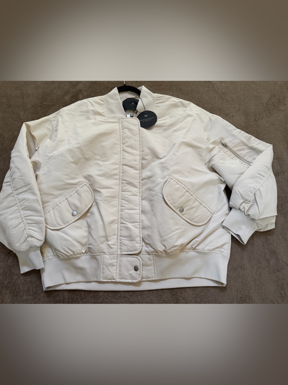 Women’s Toasty Babe Bomber Jacket in Birch - from VICI